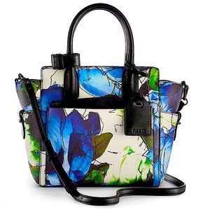 NWT REED Atlantique medium satchel handbag in Hampton Peony Blue